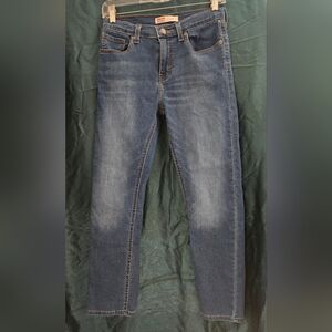 Levi Strauss Signature Boys Slim 14 Regular Classic Blue Denim Jeans